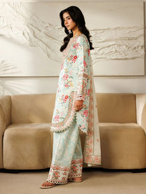 L-05 | 3 PC Lawn | Leila Lawn '26 | Mahnur - Portia Fabrics