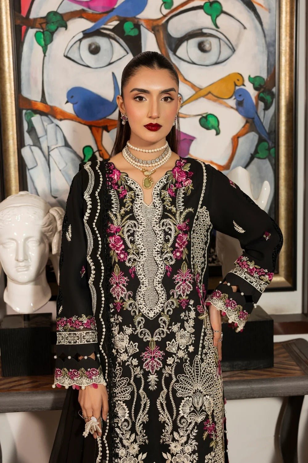 LAIBA I DIL KASH unstitched lawn I Gulmina - Portia Fabrics