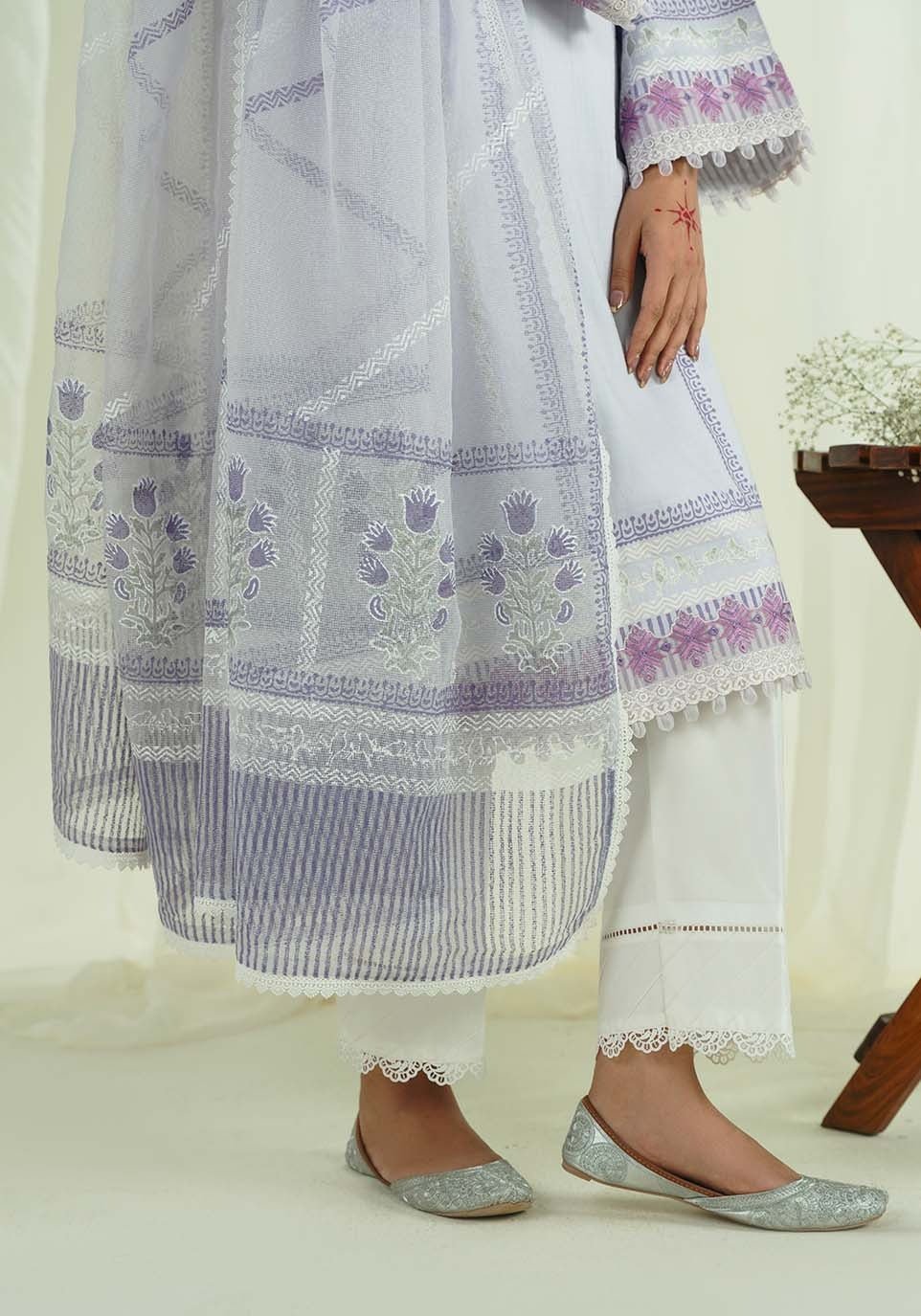 LALARUKH I Nazākat I Zarqash - Portia Fabrics