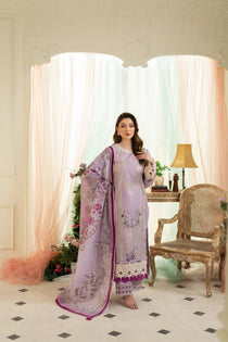 Lavender Bliss I Yakeen I Aneela Rizwan - Portia Fabrics