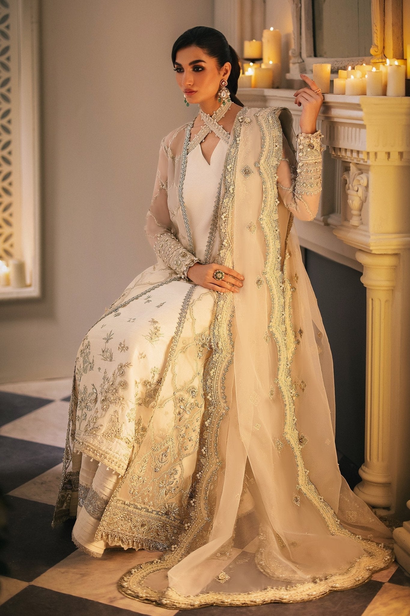 LEIYN (ZC24-02) | Zaha Gossamer '24 | Zaha by Khadija Shah - Portia Fabrics Main image