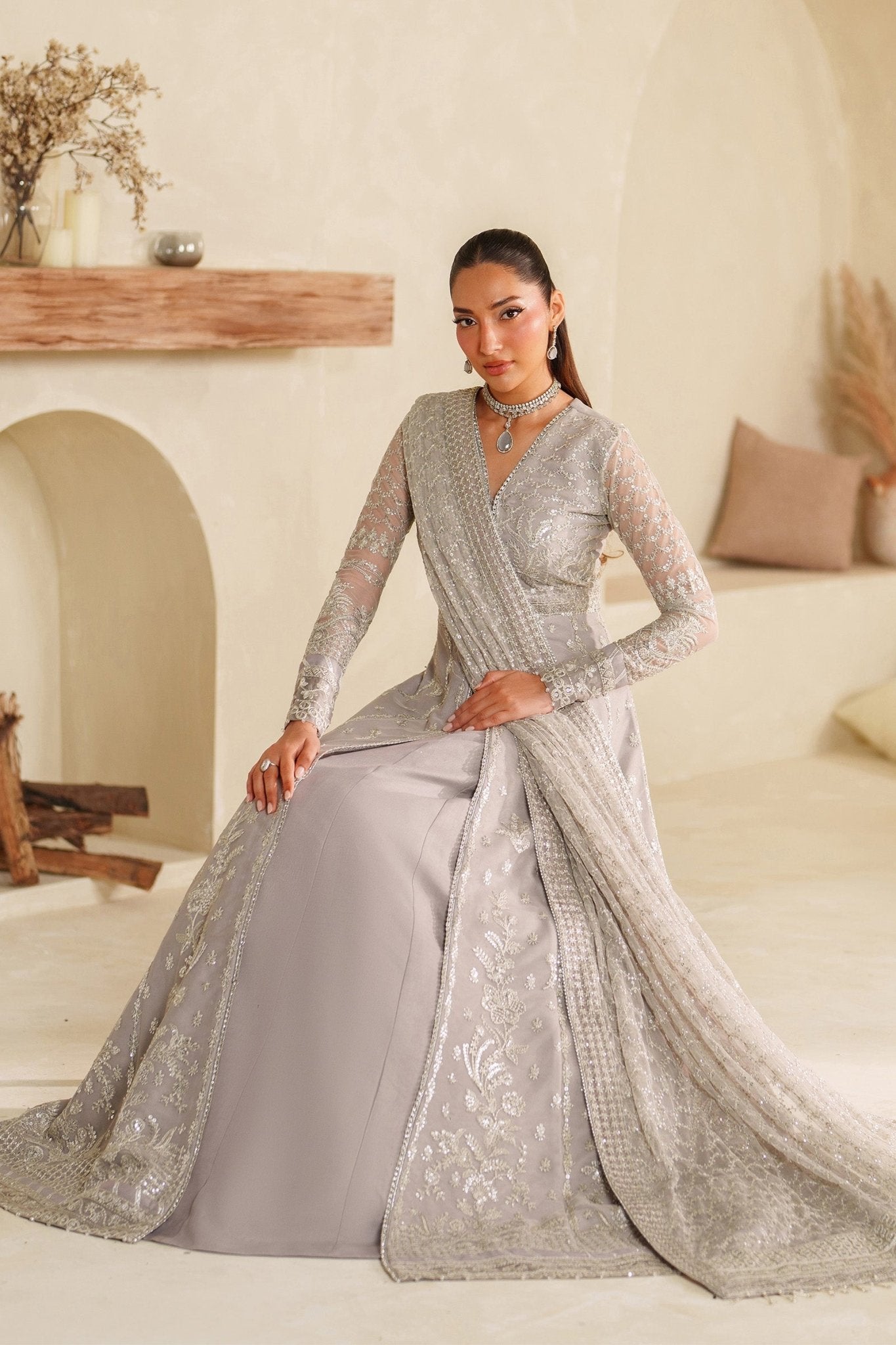 Lemha I MEESA LUXURY FORMALS I ZARIF - Portia Fabrics