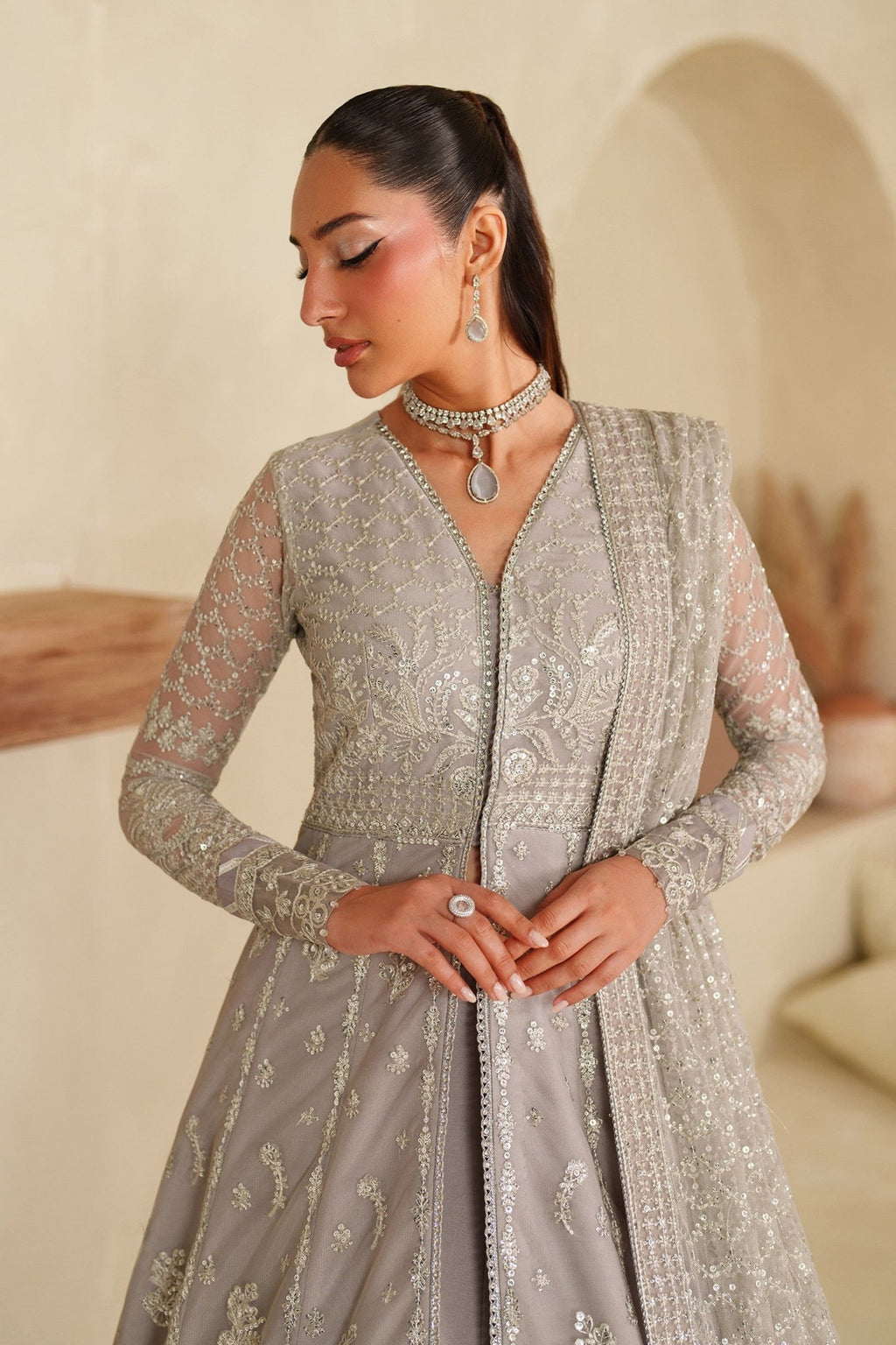 Lemha I MEESA LUXURY FORMALS I ZARIF - Portia Fabrics