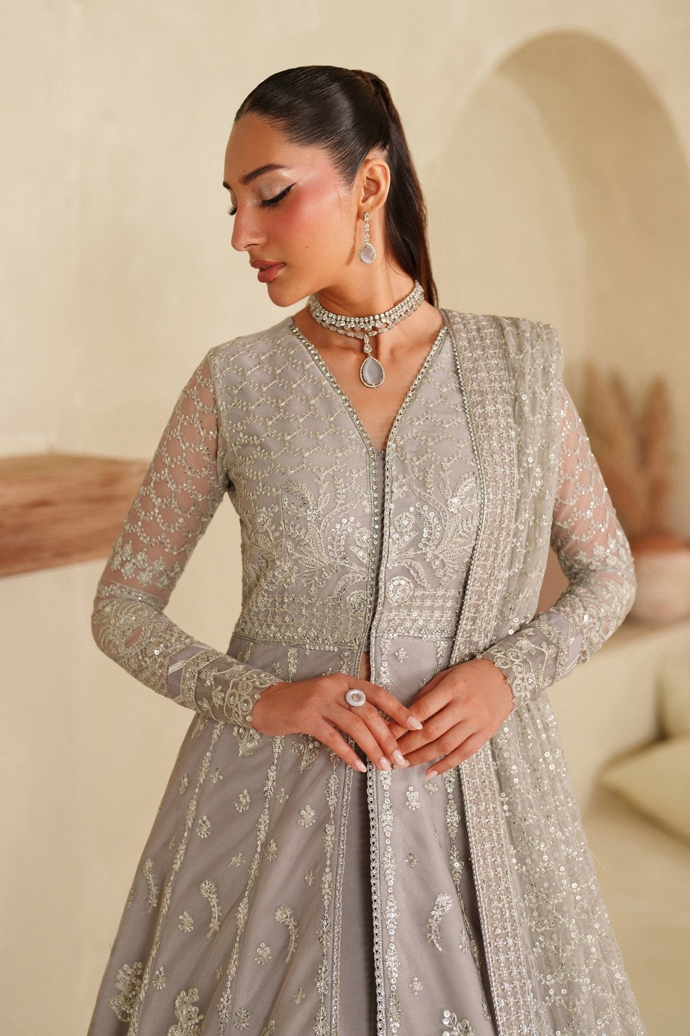 Lemha I MEESA LUXURY FORMALS I ZARIF - Portia Fabrics