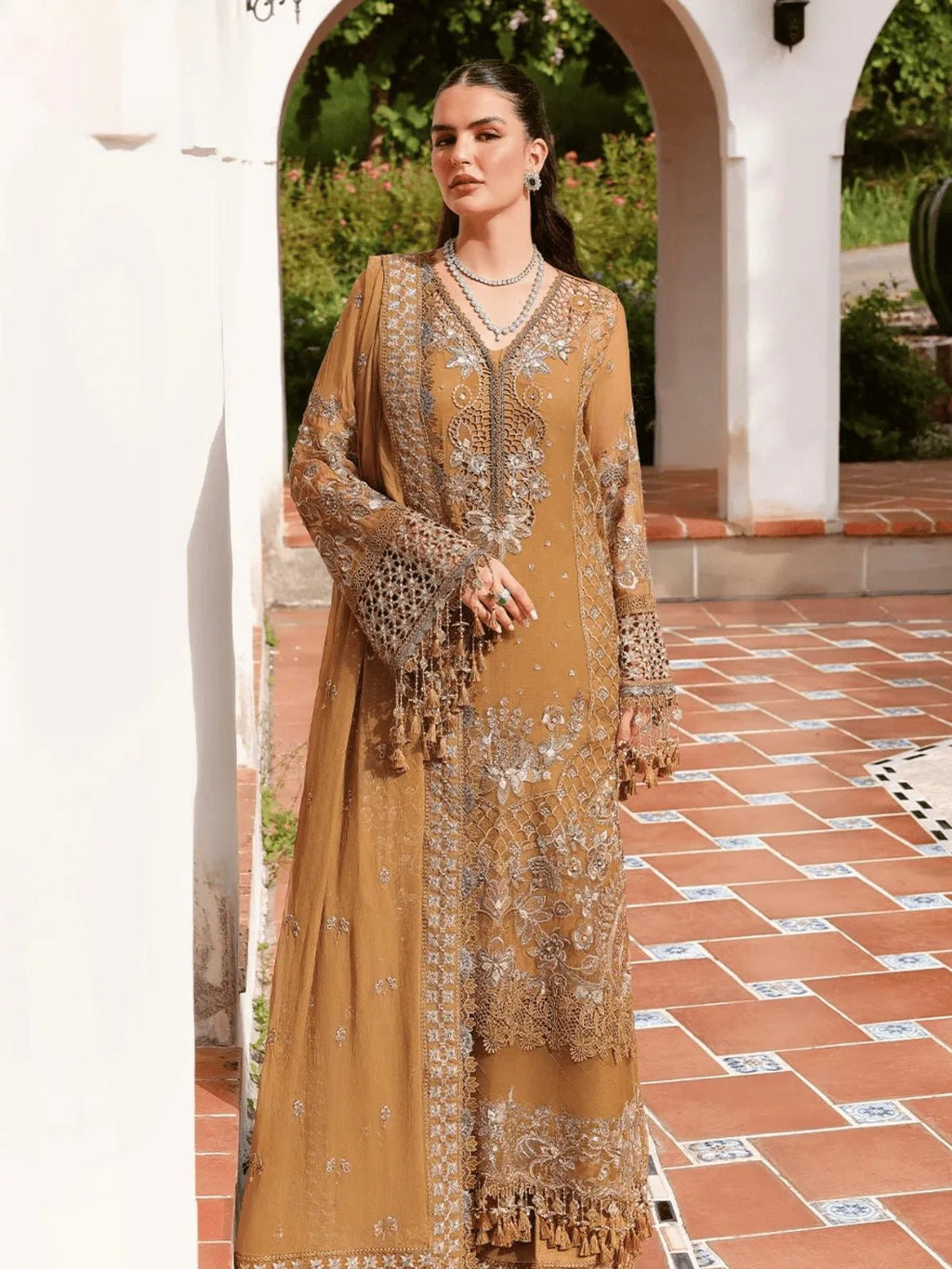 lEONARA-lU26-06 | Lumiere Chiffon 26 | Saira Rizwan - Portia Fabrics