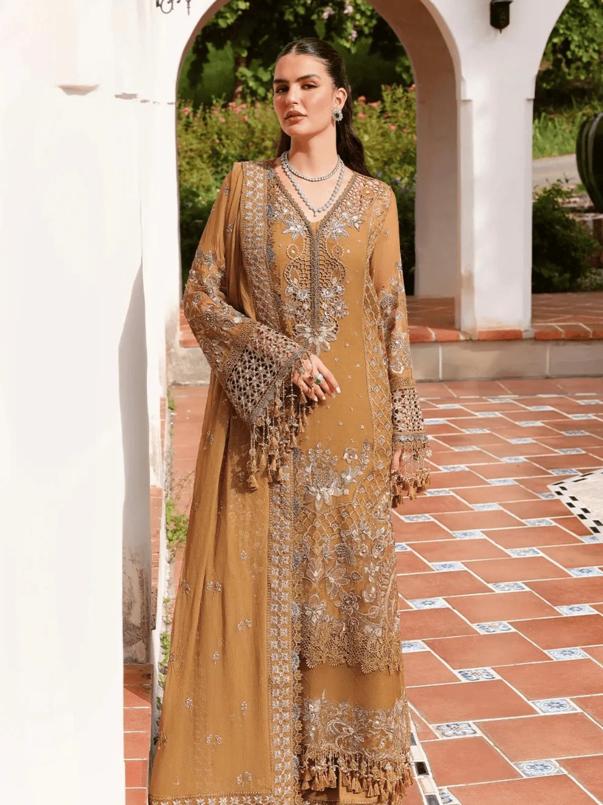 lEONARA-lU26-06 | Lumiere Chiffon 26 | Saira Rizwan - Portia Fabrics Main image