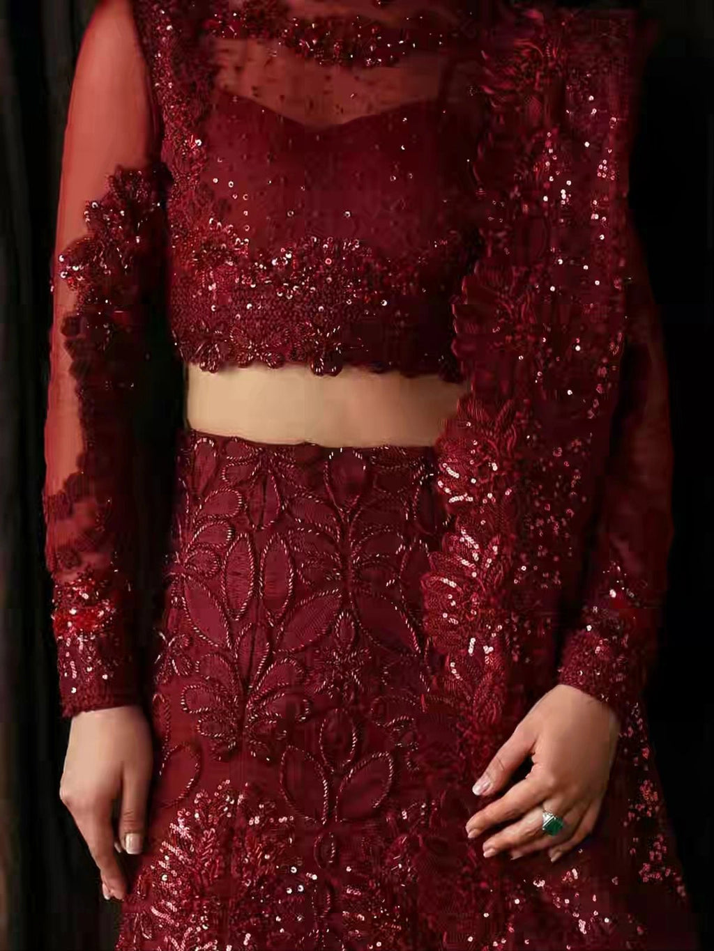 Lover | Festive Unstitched | Afrozeh - Portia Fabrics