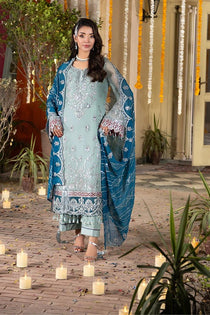 M-105 Izza I SHAGUN Wedding Formals I Imrozia I Serene - Portia Fabrics