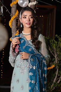 M-105 Izza I SHAGUN Wedding Formals I Imrozia I Serene - Portia Fabrics