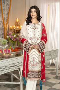 M-108 Zerine I SHAGUN Wedding Formals I Imrozia I Serene - Portia Fabrics