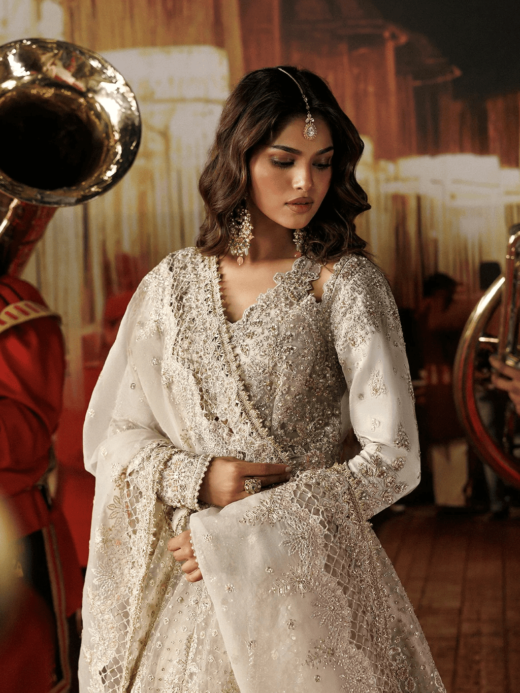 Mannat | SHEHNAI WEDDING FORMALS '26 | Aforzeh - Portia Fabrics