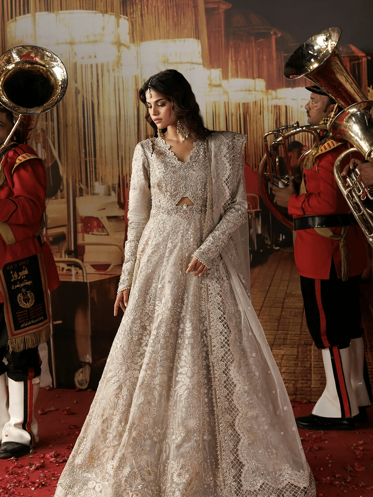 Mannat | SHEHNAI WEDDING FORMALS '26 | Aforzeh - Portia Fabrics Main image