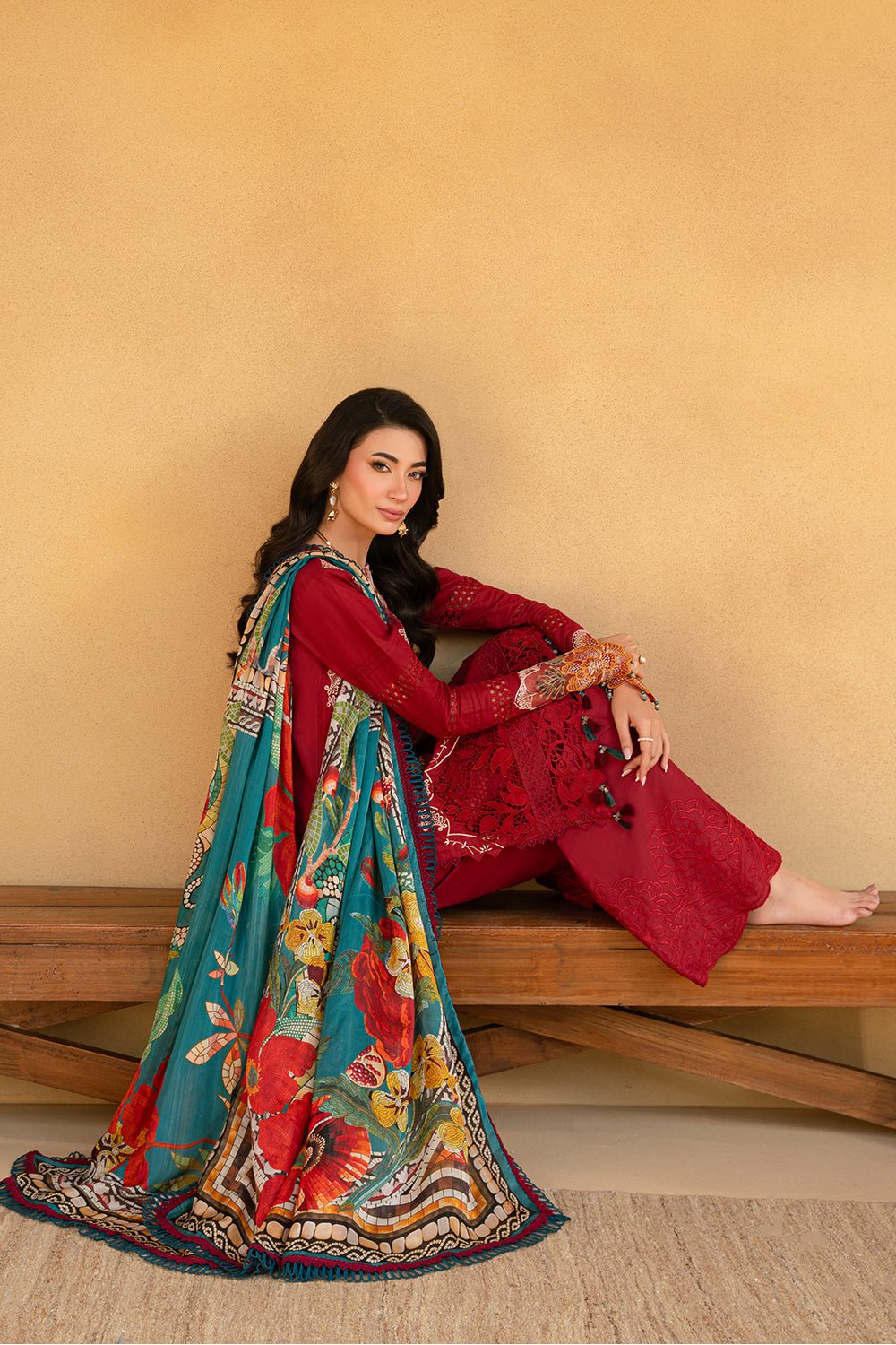 MANON-SRL25-02 I Luxury Lawn 25 I Saira Rizwan - Portia Fabrics