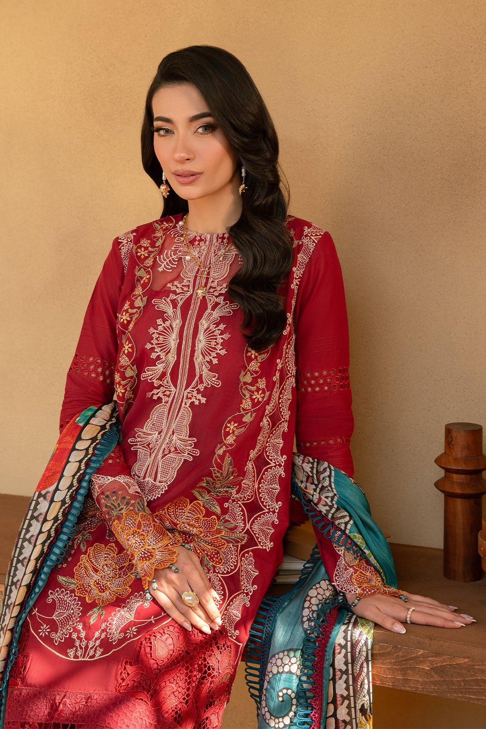 MANON-SRL25-02 I Luxury Lawn 25 I Saira Rizwan - Portia Fabrics