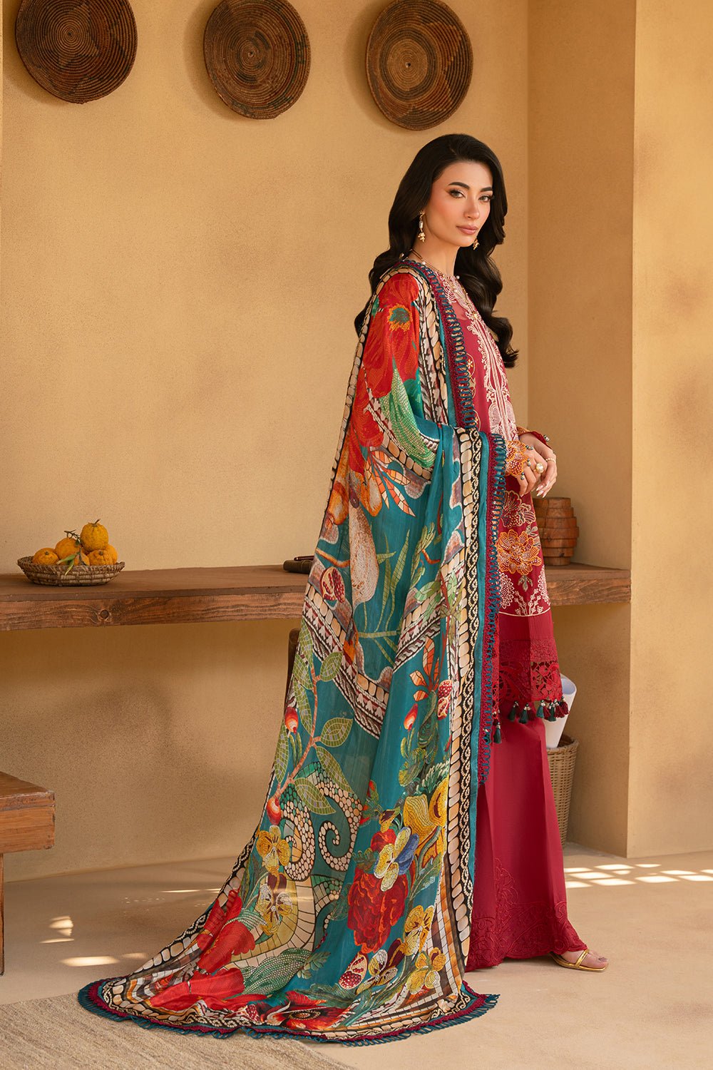 MANON-SRL25-02 I Luxury Lawn 25 I Saira Rizwan - Portia Fabrics