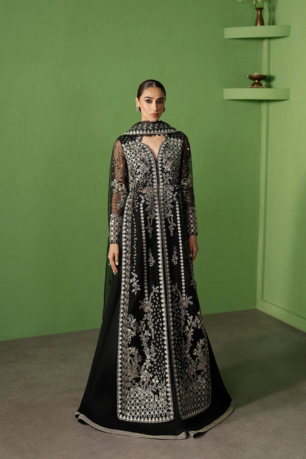 Manzar I Pehli Nazar '25 I Ayzel - Portia Fabrics