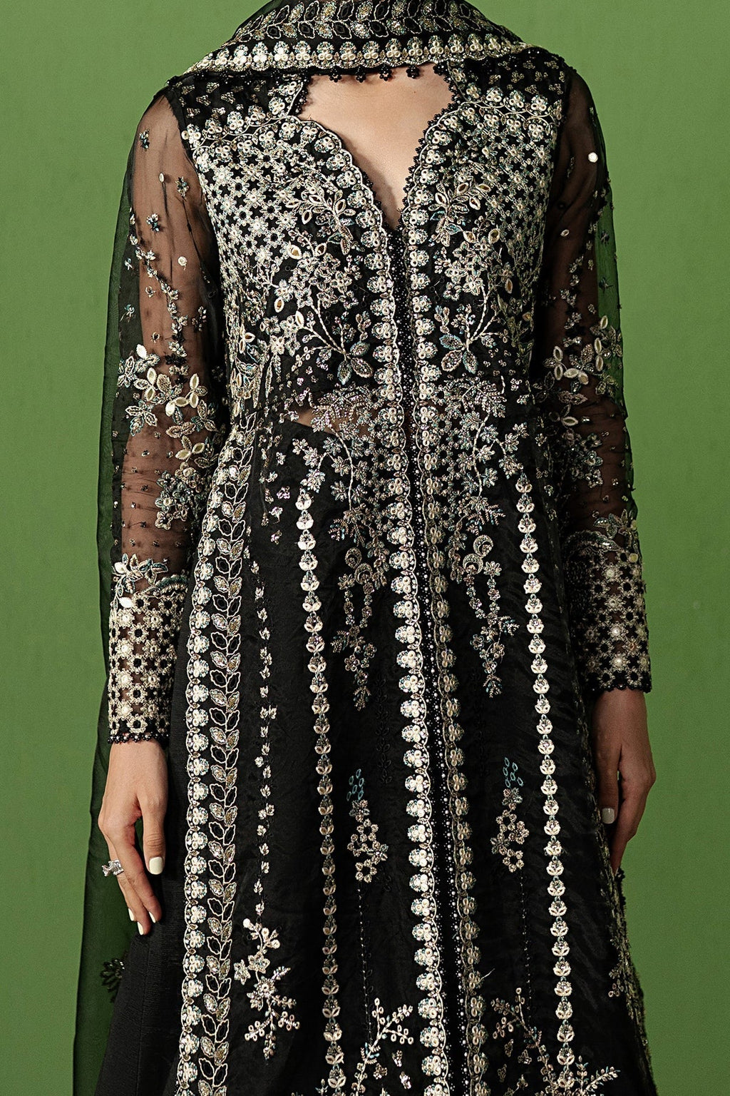 Manzar I Pehli Nazar '25 I Ayzel - Portia Fabrics