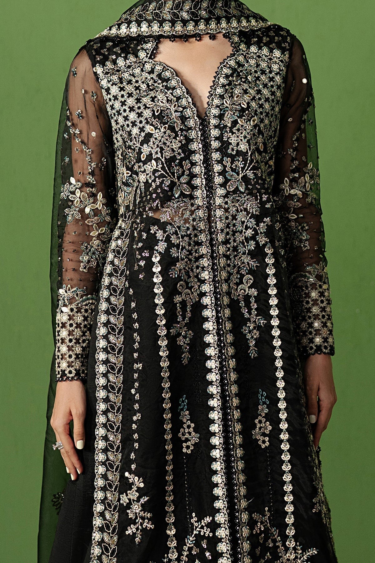 Manzar I Pehli Nazar '25 I Ayzel - Portia Fabrics