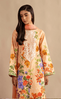 Marigold Muse MSSL-11 | 3pcs Embroidered Unstitched Summer - Portia Fabrics