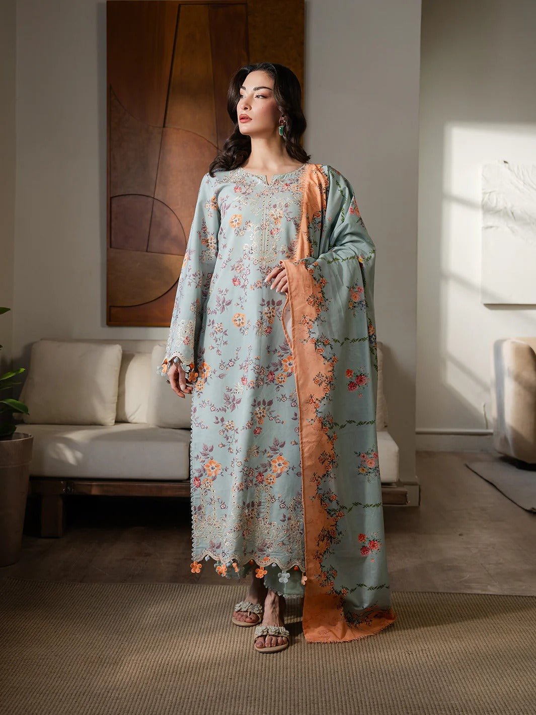 Marina I Lawana Khaddar '25 I Cinq - Portia Fabrics