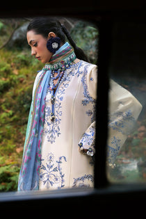 MAYA (ZL25-15 A) I Lawn '25 I Zaha by Khadija Shah - Portia Fabrics