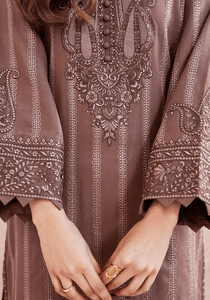 MOCHA MUSE I The Winter Edt- Luxe Pret '25 I Zarqash - Portia Fabrics