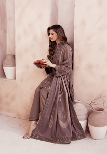 MOCHA MUSE I The Winter Edt- Luxe Pret '25 I Zarqash - Portia Fabrics