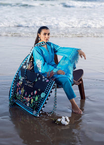 Mystic Sea I Lawn Vol 2 (Unstitched) I Sadaf Fawad Khan - Portia Fabrics