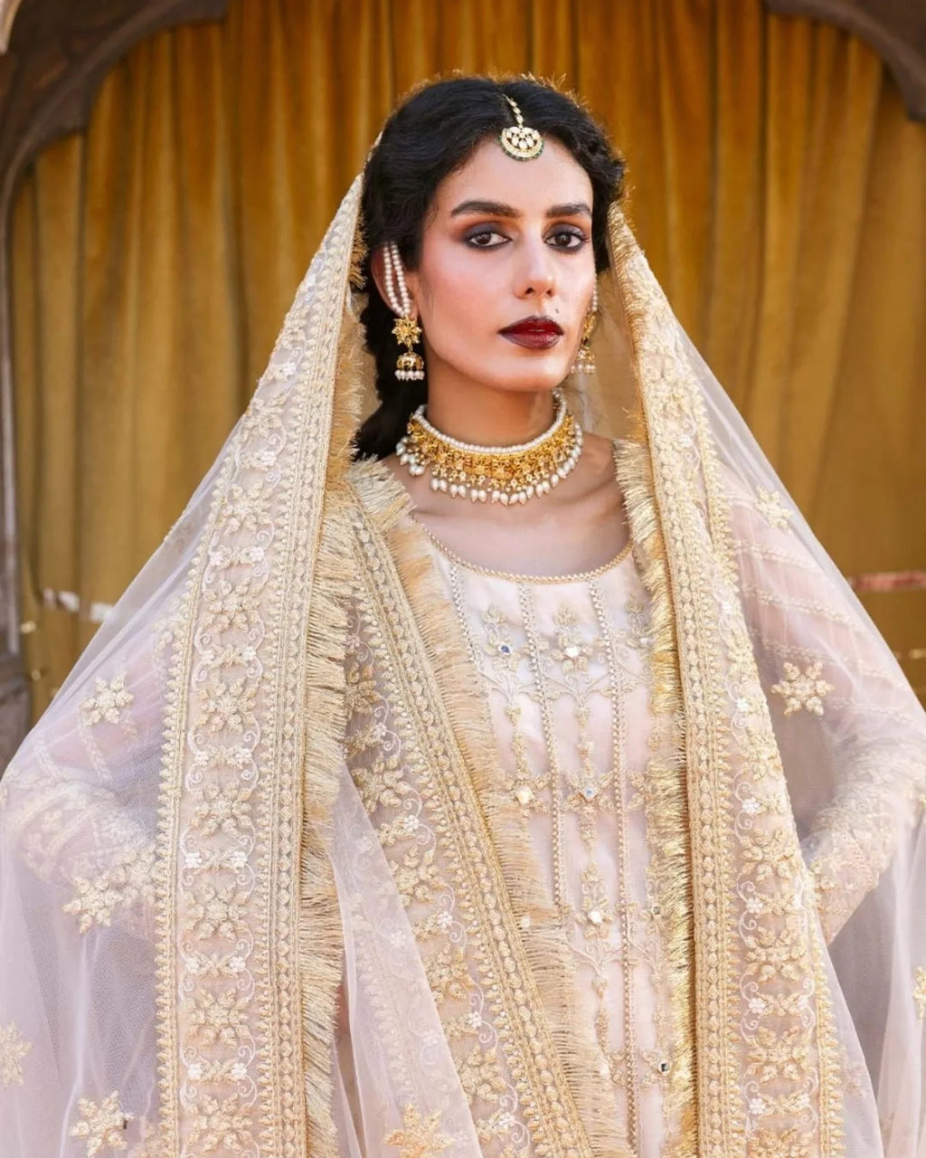 Naaz I Arzu Festive Unstitched Collection I Zarqash - Portia Fabrics