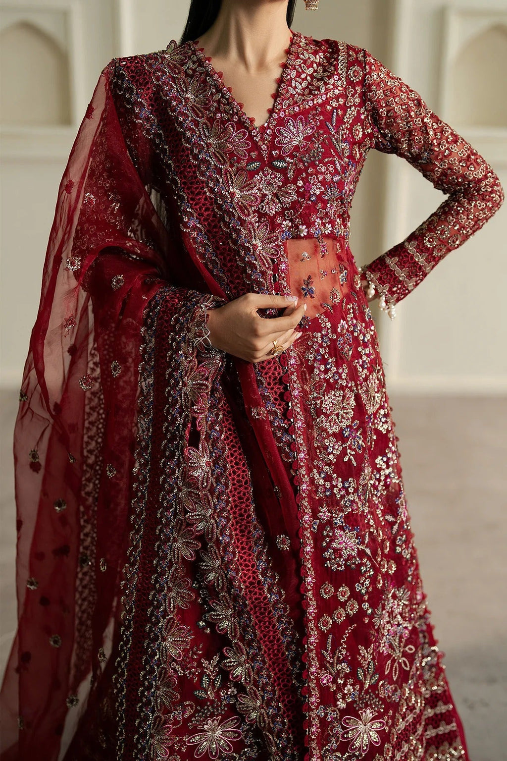 Naqqash I Pehli Nazar '25 I Ayzel - Portia Fabrics