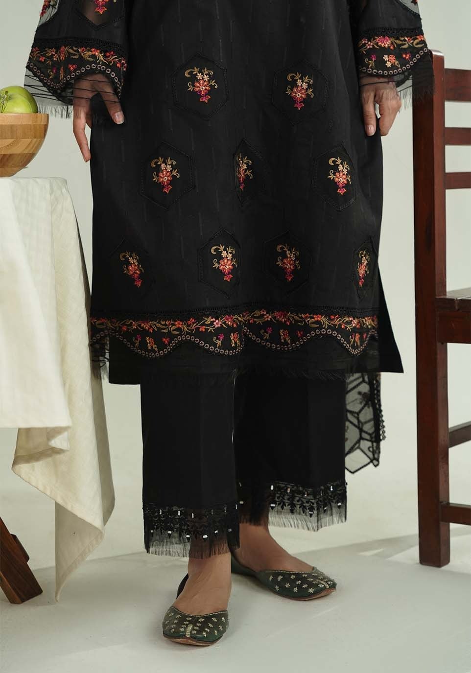 NAQSH I Nazākat I Zarqash - Portia Fabrics