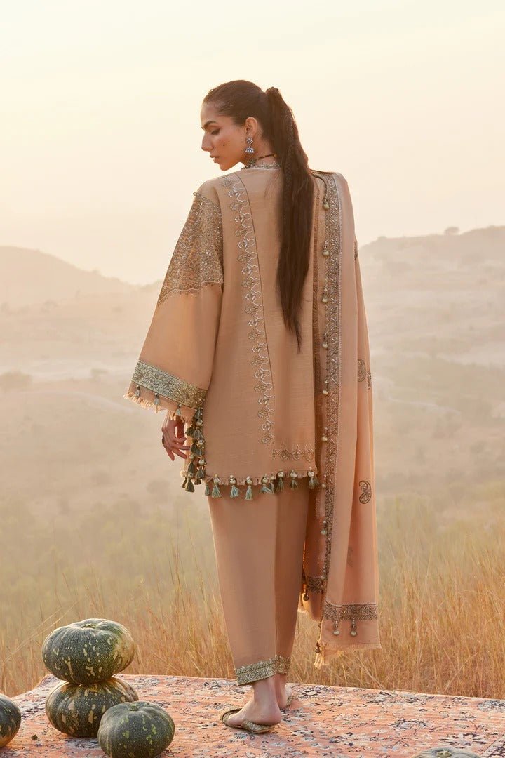 NEELAM (ZW25-01) I WINTER'25 I Zaha by Khadija Shah - Portia Fabrics