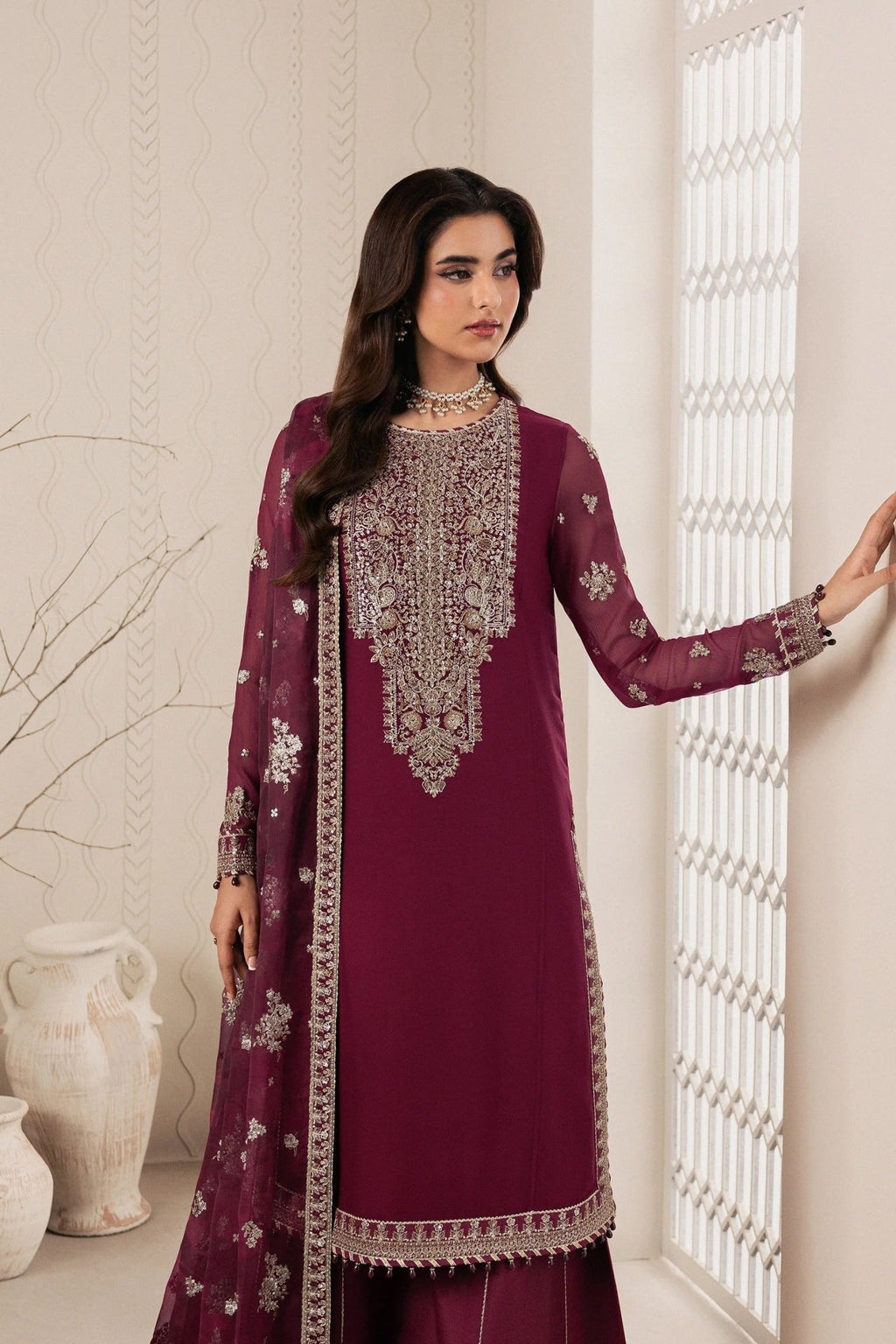 NIDAH | Bayaan Chiffon | Zarif - Portia Fabrics