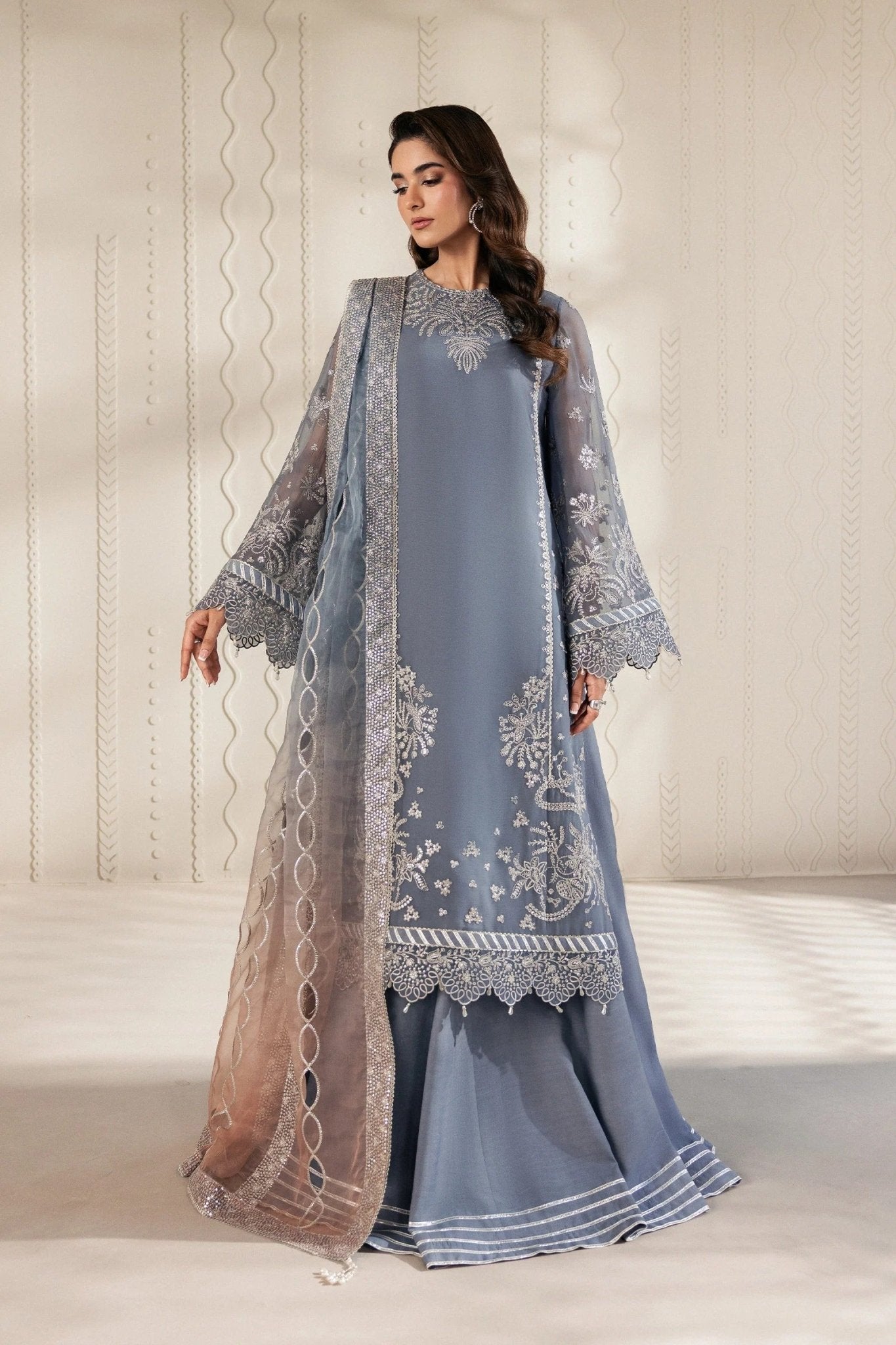 NILMAH | Bayaan Chiffon | Zarif - Portia Fabrics