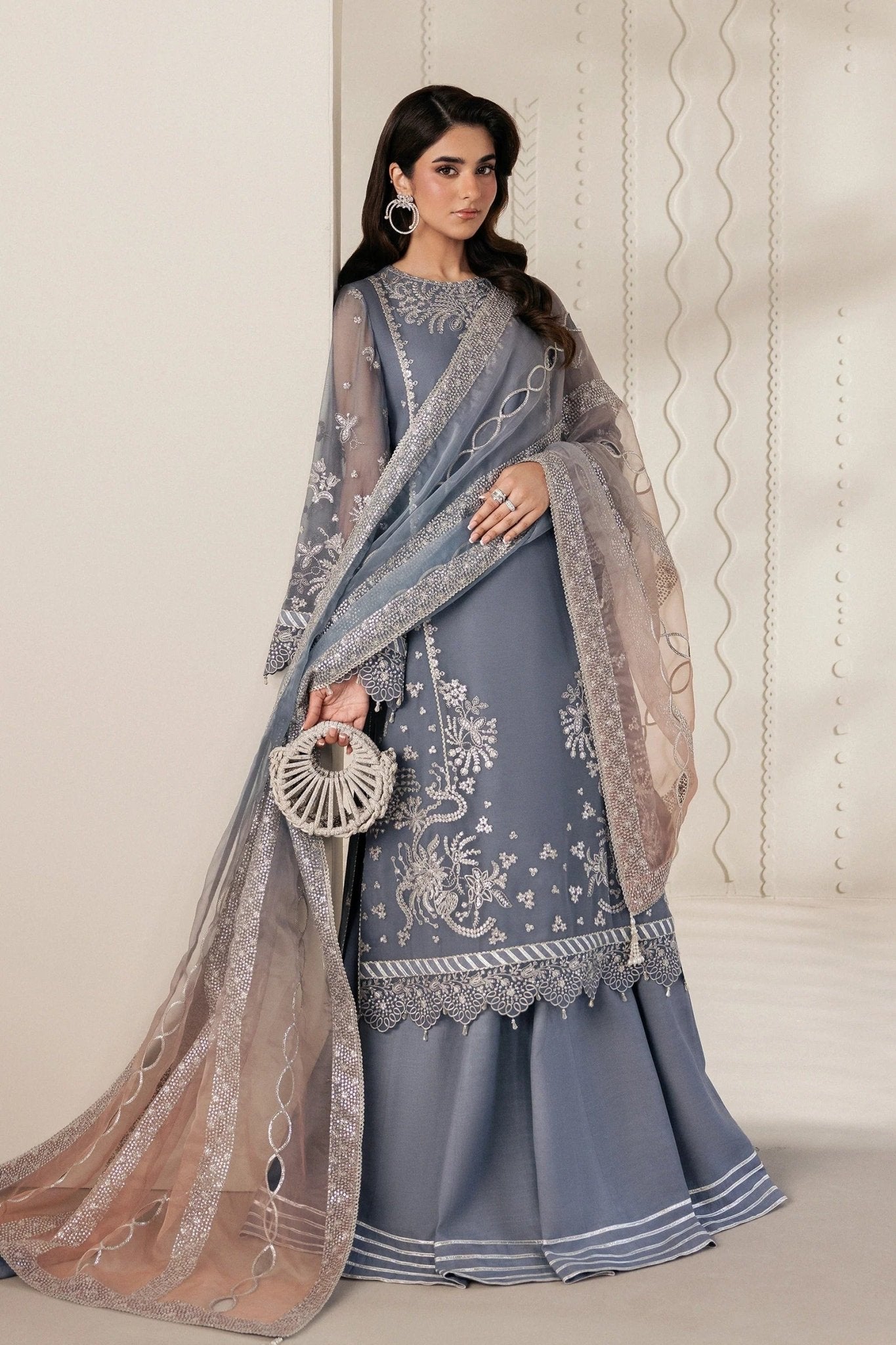 NILMAH | Bayaan Chiffon | Zarif - Portia Fabrics