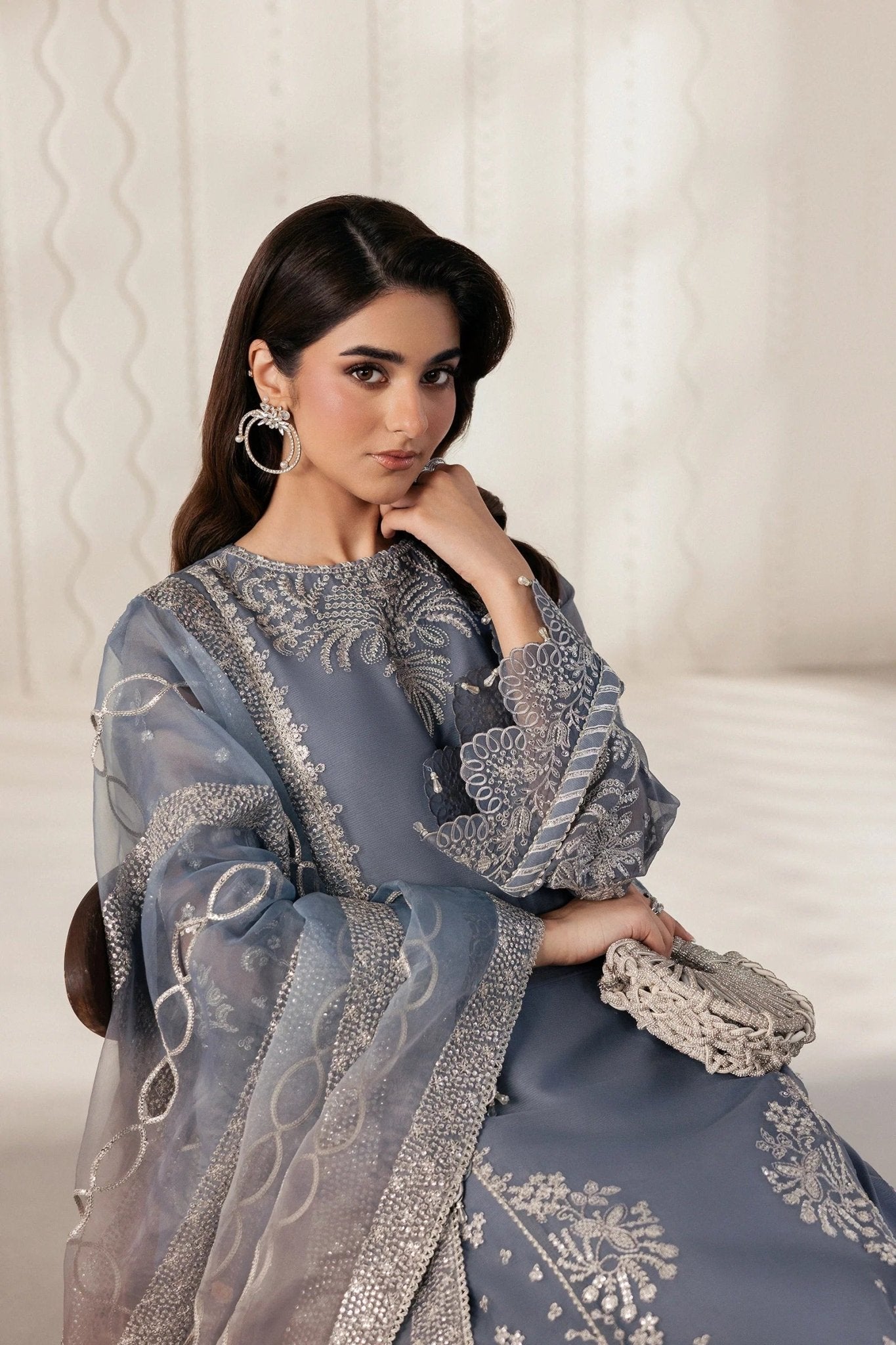 NILMAH | Bayaan Chiffon | Zarif - Portia Fabrics