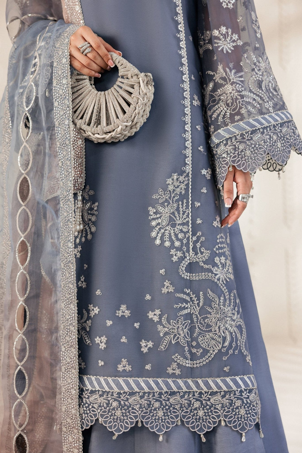 NILMAH | Bayaan Chiffon | Zarif - Portia Fabrics