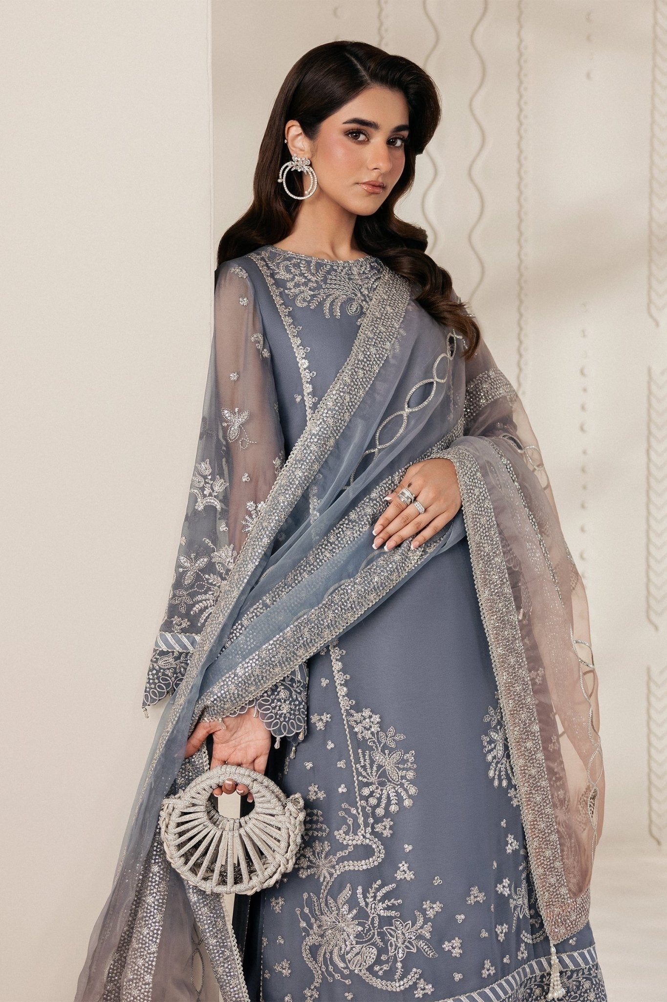 NILMAH | Bayaan Chiffon | Zarif - Portia Fabrics