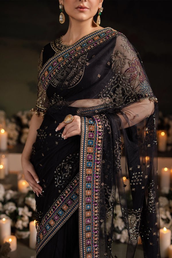 NL-78 RUHI | ALFAAZ Festive Unstitched Collection | Nureh - Portia Fabrics