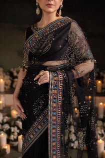 NL-78 RUHI | ALFAAZ Festive Unstitched Collection | Nureh - Portia Fabrics