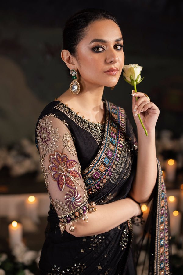 NL-78 RUHI | ALFAAZ Festive Unstitched Collection | Nureh - Portia Fabrics