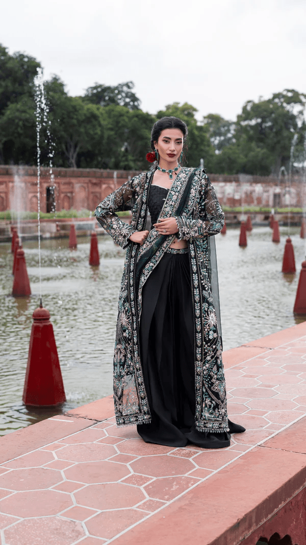 Noir I Ember Festive Edit '25 I Aylin - Portia Fabrics