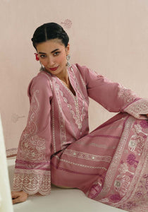 Noor e Ghulab I Nazākat I Zarqash - Portia Fabrics