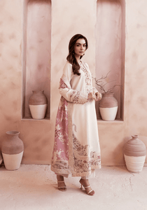 NUDE BLOOM I The Winter Edt- Luxe Pret '25 I Zarqash - Portia Fabrics