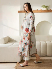 Nysa I Fall & Florals Karandi I Yards - Portia Fabrics