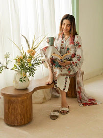 Nysa I Fall & Florals Karandi I Yards - Portia Fabrics
