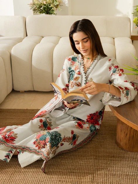 Nysa I Fall & Florals Karandi I Yards - Portia Fabrics