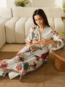 Nysa I Fall & Florals Karandi I Yards - Portia Fabrics