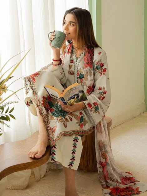 Nysa I Fall & Florals Karandi I Yards - Portia Fabrics