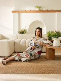 Nysa I Fall & Florals Karandi I Yards - Portia Fabrics